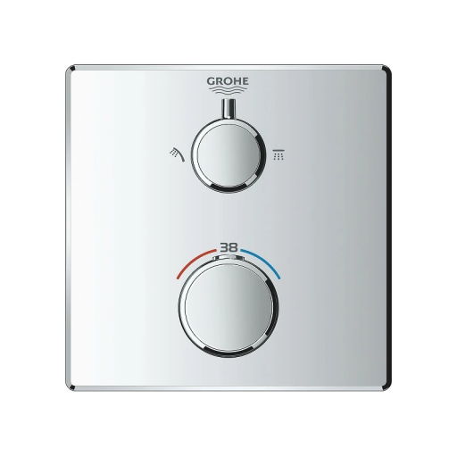 Смеситель для душа GROHE Grohtherm 24079000 термостатический встраиваемый хром